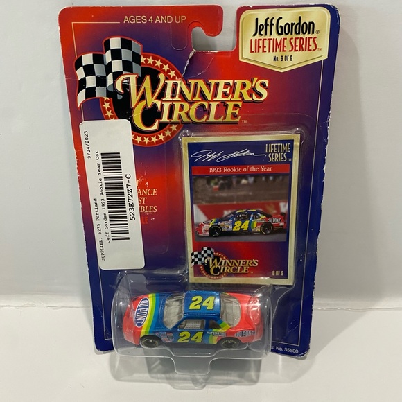 1997 Winners Circle NASCAR Lumina #24 Dupont Jeff Gordon Rookie Of The Year 1993 - Picture 1 of 2